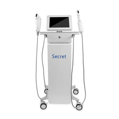 2 portáteis em 1 máquina da beleza do ultrassom HIFU para o tratamento da remoção do enrugamento