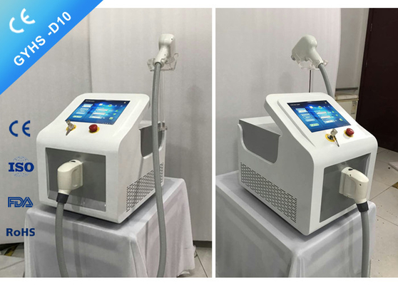 Clinic Diode Laser Hair Removal Machine Customized Language Triple Cooling System
