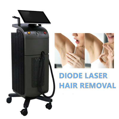 Máquina de beleza para depilação a laser de diodo 4k três ondas 755nm 808nm 1064nm