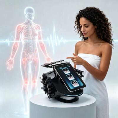 448KHz RF Tecar Máquina de Rejuvenescimento Facial Cuidados Toque Display Elevação de Pele Dispositivo de Beleza
