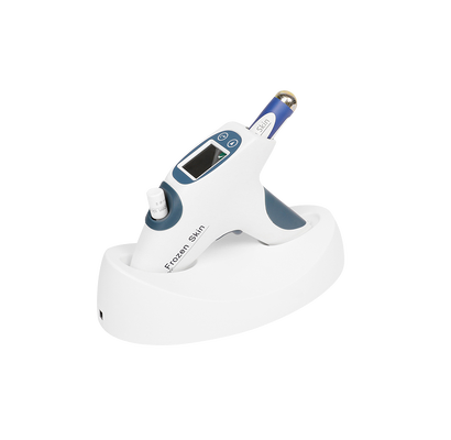 Máquina portátil portátil de rejuvenescimento de mesoterapia facial, arma congelada, criogênica, levantamento de pele