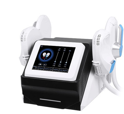 O músculo preto da máquina 3000W  da beleza do emagrecimento constrói o corpo de  que contorna os punhos duplos