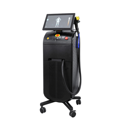Máquina refrigerando TÉCNICA do diodo da remoção do cabelo do titânio do soprano do laser da máquina do laser do diodo 808NM