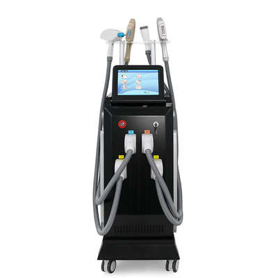 4 em 1 Máquina de beleza multifuncional Ipl RF Laser para remoção de tatuagens de cabelo