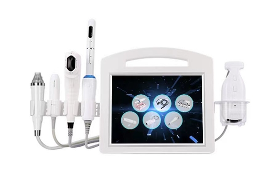 Máquina de beleza V-Max 4D Hifu Liposônica Vaginal Tightening Skin Therapy Gold RF 6 In 1 Beauty device
