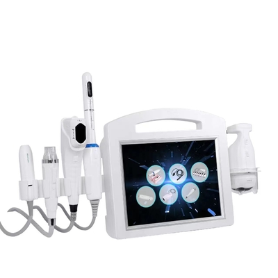 Máquina de beleza V-Max 4D Hifu Liposônica Vaginal Tightening Skin Therapy Gold RF 6 In 1 Beauty device
