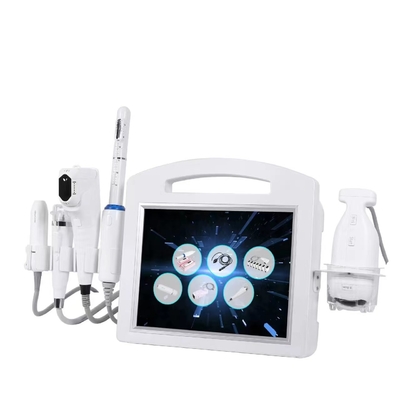Máquina de beleza V-Max 4D Hifu Liposônica Vaginal Tightening Skin Therapy Gold RF 6 In 1 Beauty device