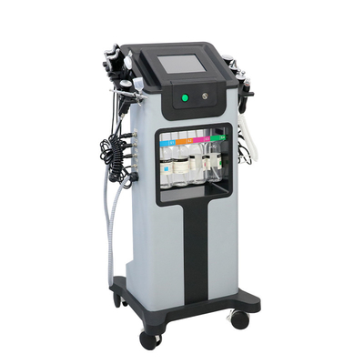 8 In1 Oxygen H2O2 Máquina de remoção de casca negra facial para cuidados com a pele