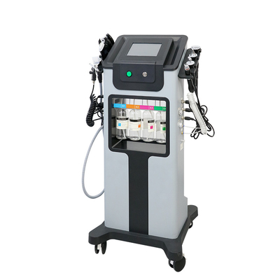 8 In1 Oxygen H2O2 Máquina de remoção de casca negra facial para cuidados com a pele