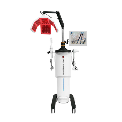 Dispositivo de beleza de crescimento do cabelo a laser Massagista vertical da cabeça