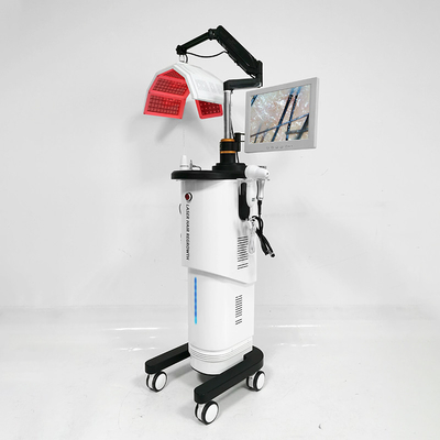 Dispositivo de beleza de crescimento do cabelo a laser Massagista vertical da cabeça