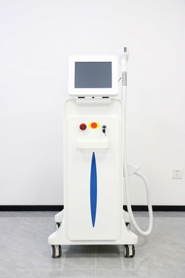 Máquina de remoção de cabelo de diodo laser de dupla alça de alta potência de soprano 4 comprimentos de onda gelo platina titânio para remoção de cabelo