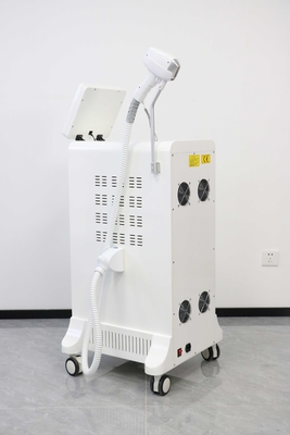 Máquina de remoção de cabelo de diodo laser de dupla alça de alta potência de soprano 4 comprimentos de onda gelo platina titânio para remoção de cabelo