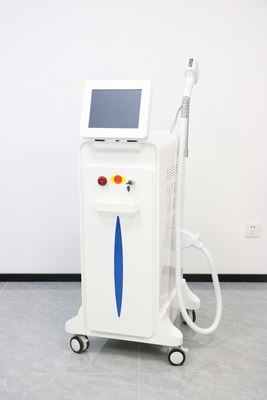 Máquina de remoção de cabelo de diodo laser de dupla alça de alta potência de soprano 4 comprimentos de onda gelo platina titânio para remoção de cabelo