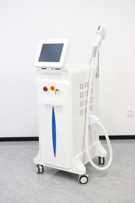 Máquina de remoção de cabelo de diodo laser de dupla alça de alta potência de soprano 4 comprimentos de onda gelo platina titânio para remoção de cabelo