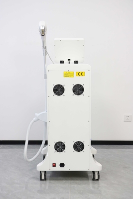 Máquina de remoção de cabelo de diodo laser de dupla alça de alta potência de soprano 4 comprimentos de onda gelo platina titânio para remoção de cabelo