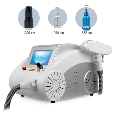 Máquina portátil de remoção de tatuagens por laser de carbono