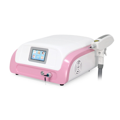 Nova máquina de remoção de tatuagens por laser portátil profissional Q comutado Nd Yag para beleza
