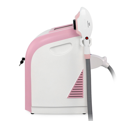 Máquina portátil de remoção de cabelo Pink Elight IPL SHR OPT Para salão de beleza