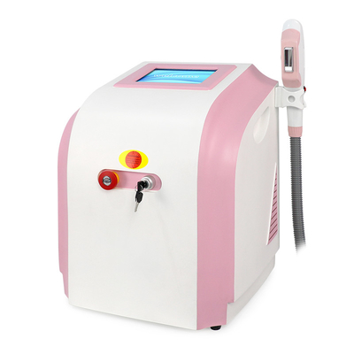 Máquina portátil de remoção de cabelo Pink Elight IPL SHR OPT Para salão de beleza