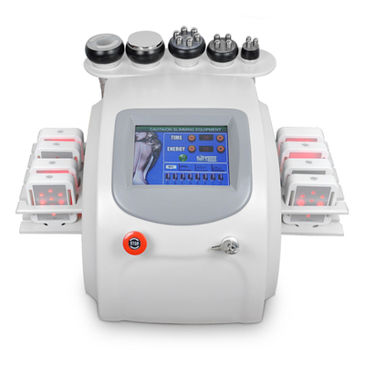 Máquina de emagrecimento por laser de lipo ultra-som 6 em 1