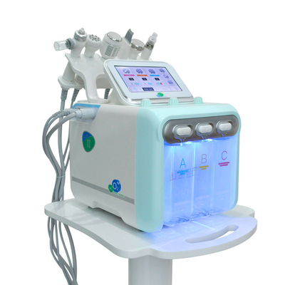 7 em 1 Cuidado da pele multifuncional hidra blackhead extração hidra aqua máquina de beleza facial com máscara led