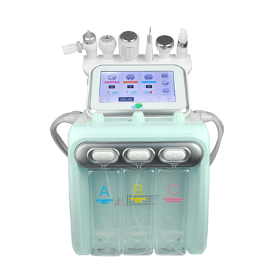 7 em 1 Cuidado da pele multifuncional hidra blackhead extração hidra aqua máquina de beleza facial com máscara led