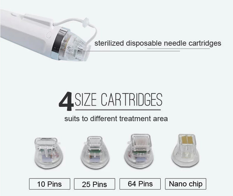 Máquina de Cuidados da Pele de Beleza de Vazão Portátil Rf Microneedling