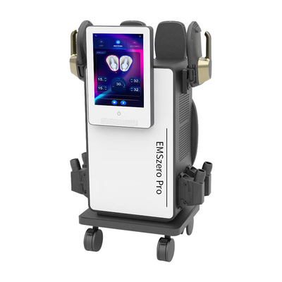 Máquina de moldagem de corpo EMS com RF EMS 4 alças com almofada