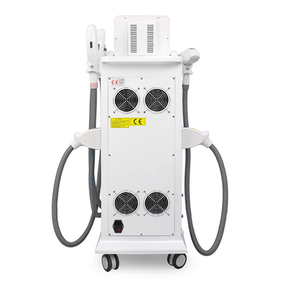 4 em 1 Multifuncional Nd Yag Laser de remoção de tatuagens IPL de remoção de cabelo RF Face Lifting Machine