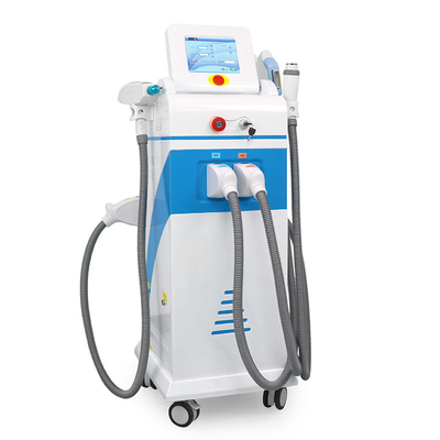4 em 1 Multifuncional Nd Yag Laser de remoção de tatuagens IPL de remoção de cabelo RF Face Lifting Machine