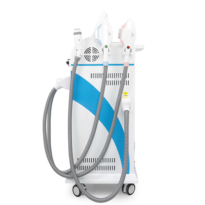4 em 1 Multifuncional Nd Yag Laser de remoção de tatuagens IPL de remoção de cabelo RF Face Lifting Machine