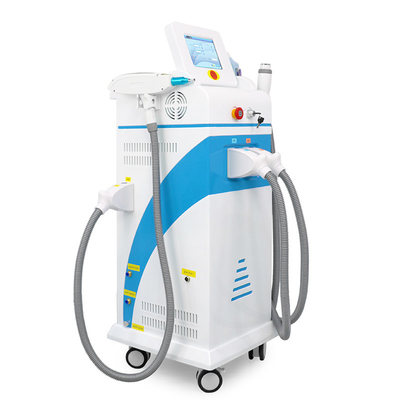 4 em 1 Multifuncional Nd Yag Laser de remoção de tatuagens IPL de remoção de cabelo RF Face Lifting Machine