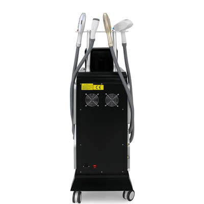 4 em 1 OPT IPL Rf Nd YAG depilação indolor Rejuvenescimento da pele máquina de beleza