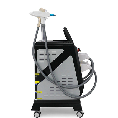 4 em 1 OPT IPL Rf Nd YAG depilação indolor Rejuvenescimento da pele máquina de beleza