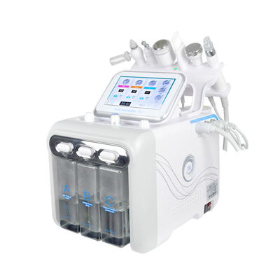 7 em 1 Cuidado da pele multifuncional hidra blackhead extração hidra aqua máquina de beleza facial com máscara led