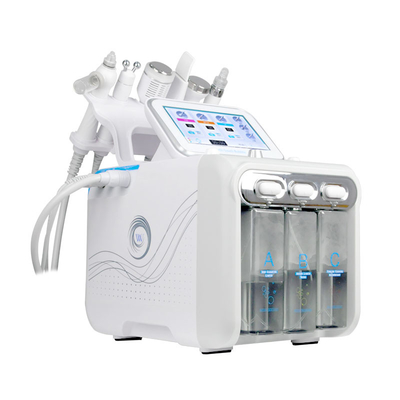 7 em 1 Cuidado da pele multifuncional hidra blackhead extração hidra aqua máquina de beleza facial com máscara led