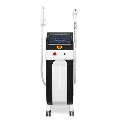 2 em 1 Multifuncional Laser Picosecond remoção de tatuagem Nd Yag e 808nm Diodo de depilação Máquina de laser Pico