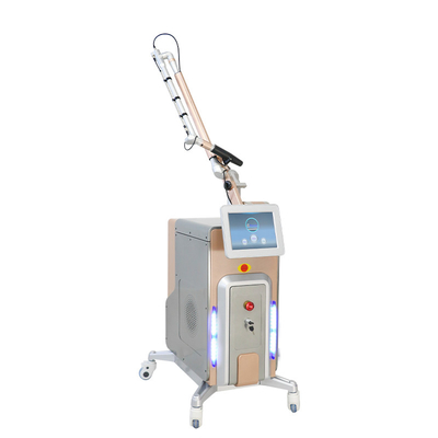 Máquina de remoção de tatuagens a laser de picossegundo 500ps Nd Yag Q comutado Pico Segunda Máquina de picolação a laser