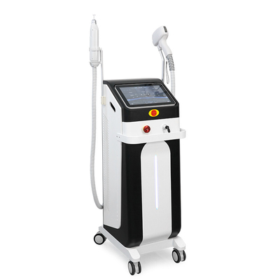 Máquina de remoção de pelos a laser Pico Vertical 808 Diode Laser 2 em 1