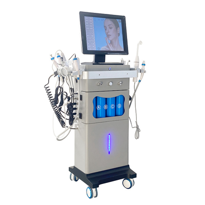 15 em 1 Hydra Dermabrasion Aqua Facial Vacuum Black Head Removal Máquina de Microdermabrasion Hydro
