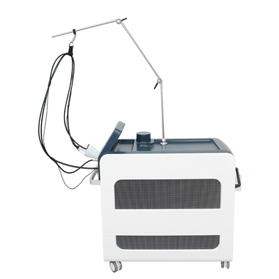Vertical 755nm Alex Laser de fibra óptica de remoção de cabelo pulso longo Nd Yag Laser de remoção de cabelo 1064nm