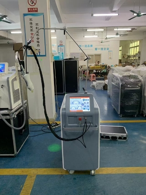 Máquina de remoção de pelos permanente Alex Lazer Alex 755nm ND YAG 1064nm Long Pulse Veins Vessel Remove