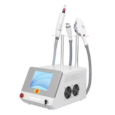 3 em 1 Picosecond Laser depilação Ipl RF máquina com 3pcs manuseio