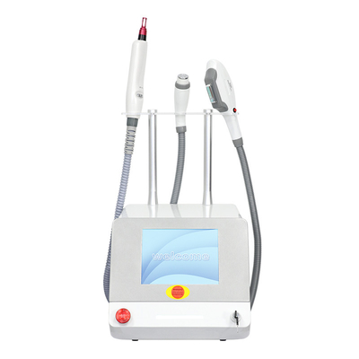 3 em 1 Picosecond Laser depilação Ipl RF máquina com 3pcs manuseio
