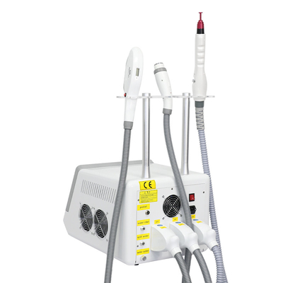 3 em 1 Picosecond Laser depilação Ipl RF máquina com 3pcs manuseio