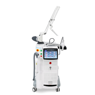Picosecond Nd YAG / Fractional CO2 Lasers Machine para o Tratamento de cicatrizes pós-queimaduras