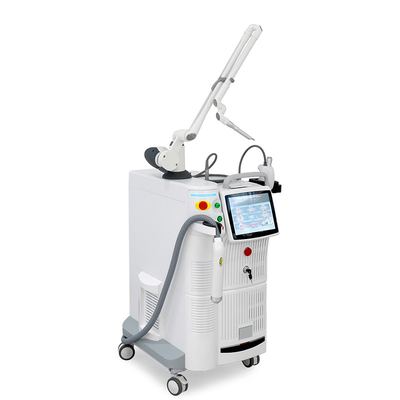 Picosecond Nd YAG / Fractional CO2 Lasers Machine para o Tratamento de cicatrizes pós-queimaduras