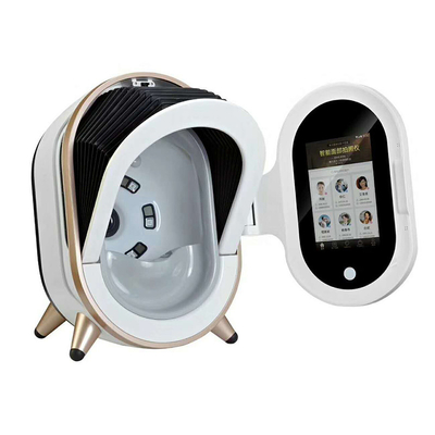 Teste de pele Detector Espelho inteligente Análise da pele Espelho mágico Luz UVB Analisador facial 3D