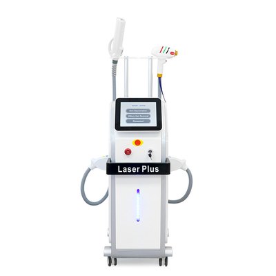 2 em 1 Diodo + remoção de cabelo laser Pico remoção de tatuagem Rejuvenescimento da pele Equipamento de beleza